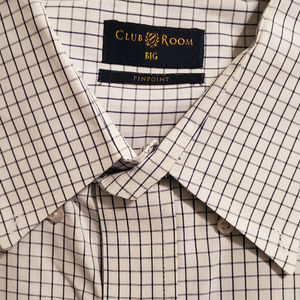 Club Room Button Down Dress Shirt - Big 18.5 34/35